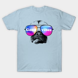 Pug's Good vibes T-Shirt